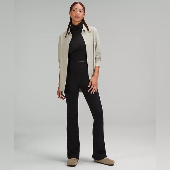 NWT Lululemon Groove Super-High-Rise Flared Pant Nulu - Picture 7 of 9